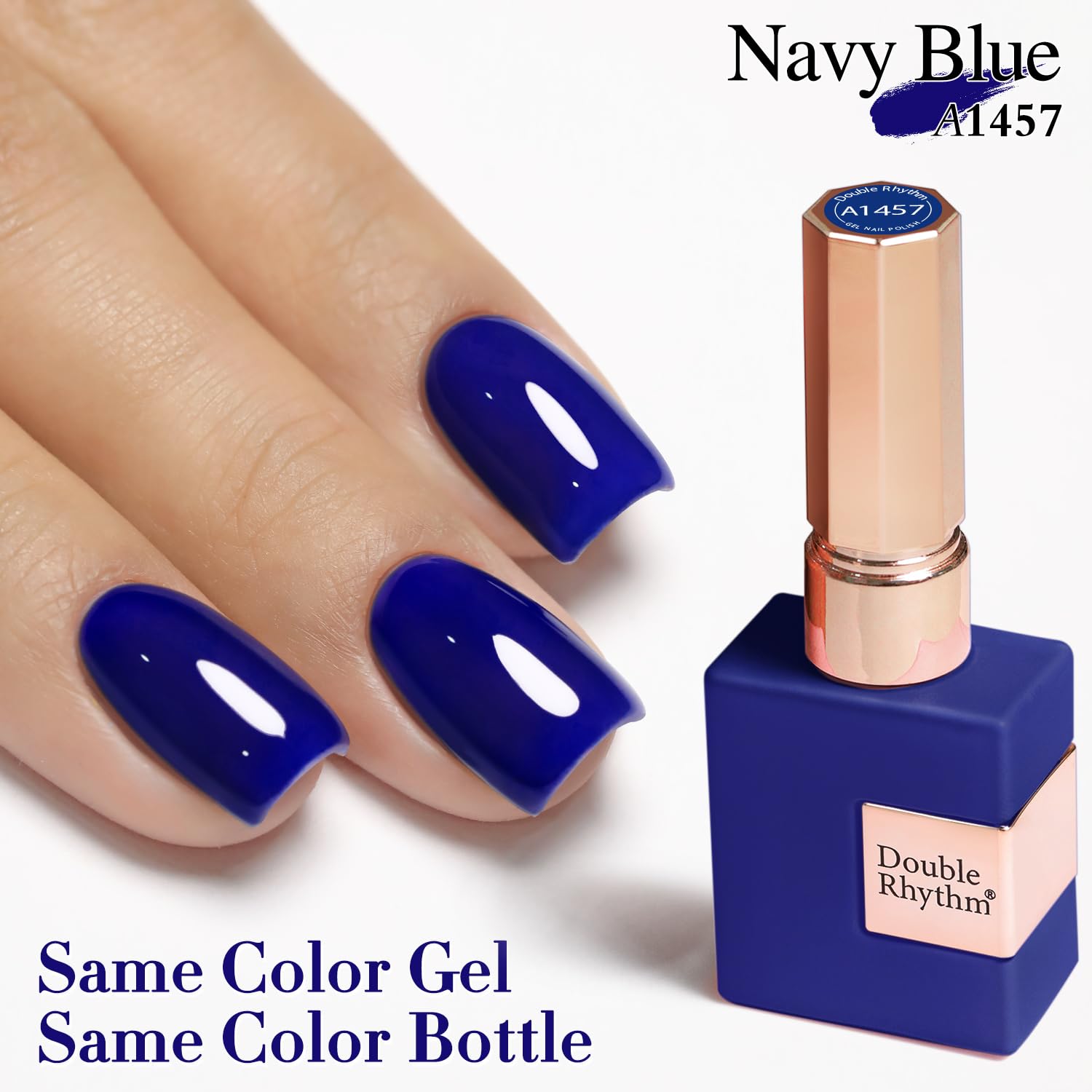 Double Rhythm bottle pour motion shows smooth consistency and controlled dispensing.
