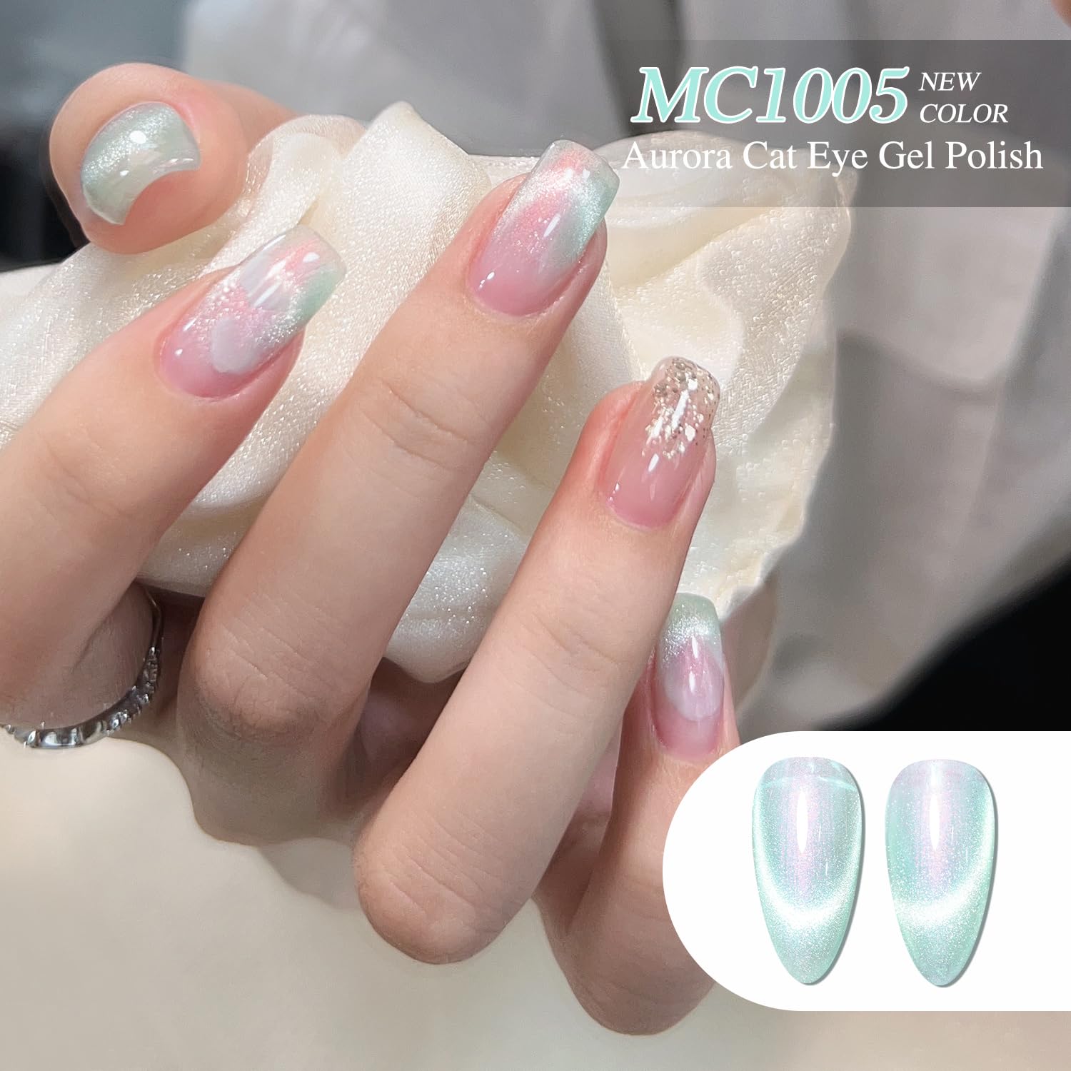 Double Rhythm gel polish delivers brilliant shine and smooth coverage.