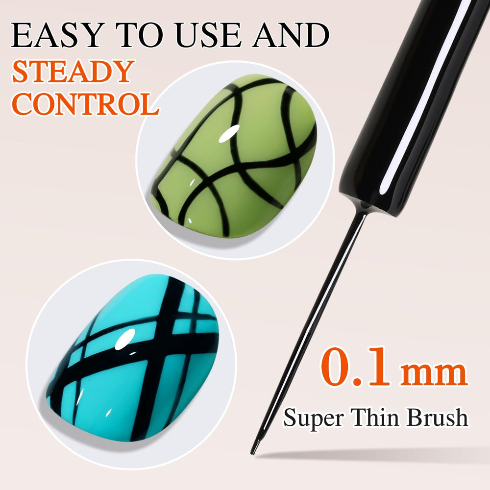 Double Rhythm bronze metallic gel finish adds reflective depth to nails