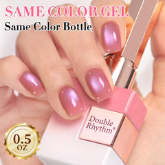 Double Rhythm Cat Eye with base coats offers varied styles for everyday looks
