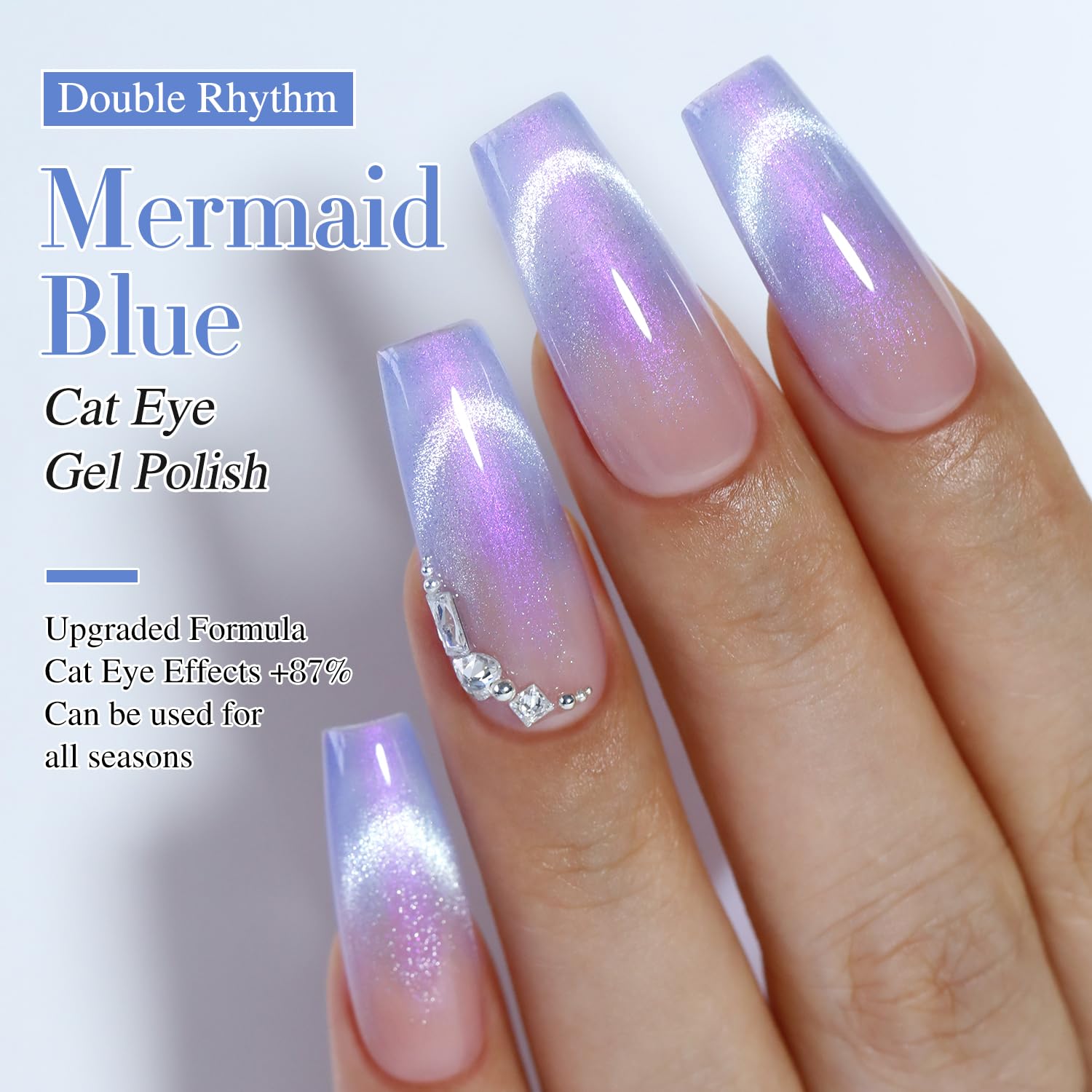 Double Rhythm 15ml bottle showing translucent jelly color with brilliant shine.