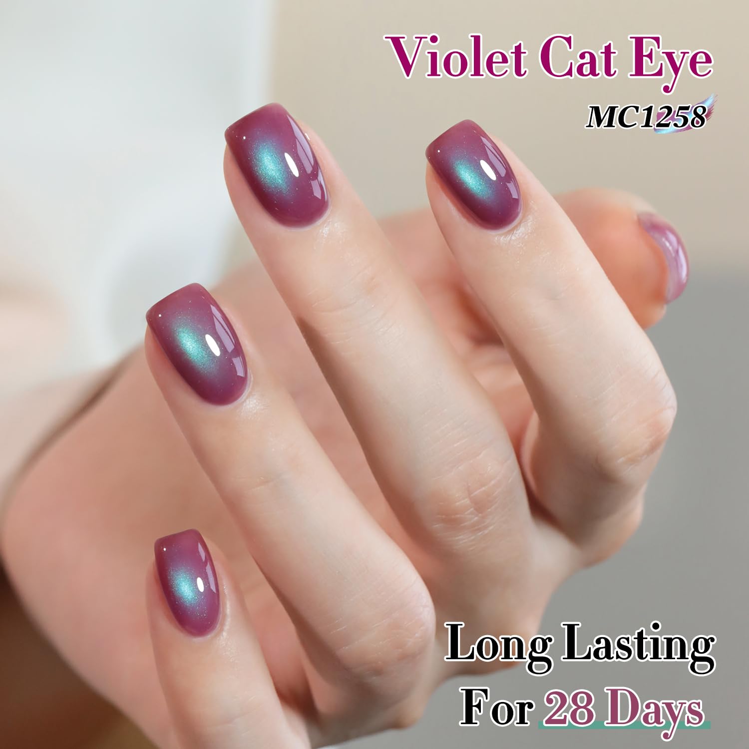 Gift-ready packaging featuring Double Rhythm cat eye gel polish kit.