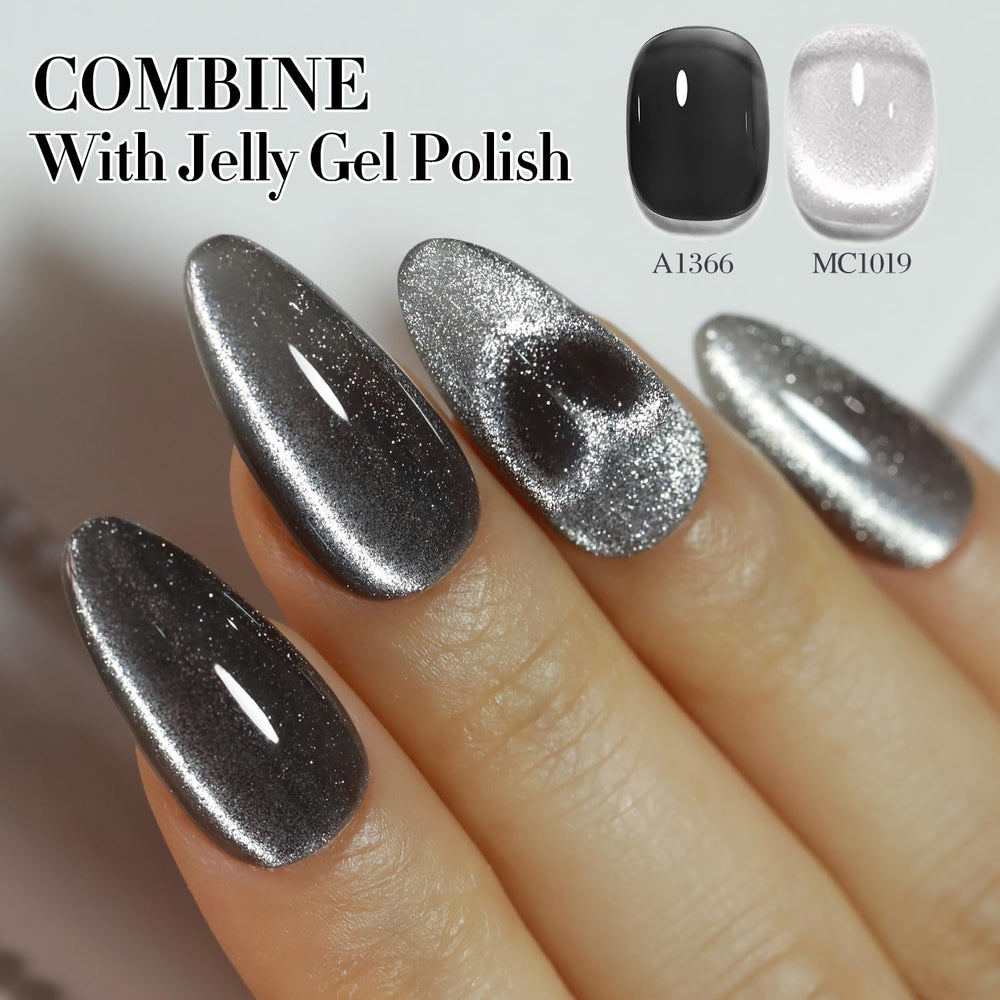 Double Rhythm product image showing nails under LED light for cure glow.