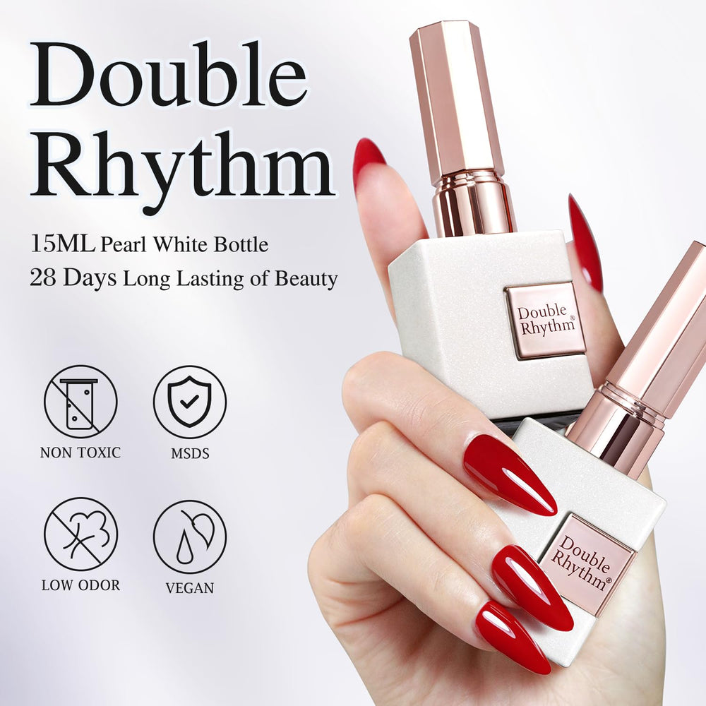 Nails with finished lacquer displaying lasting gloss.