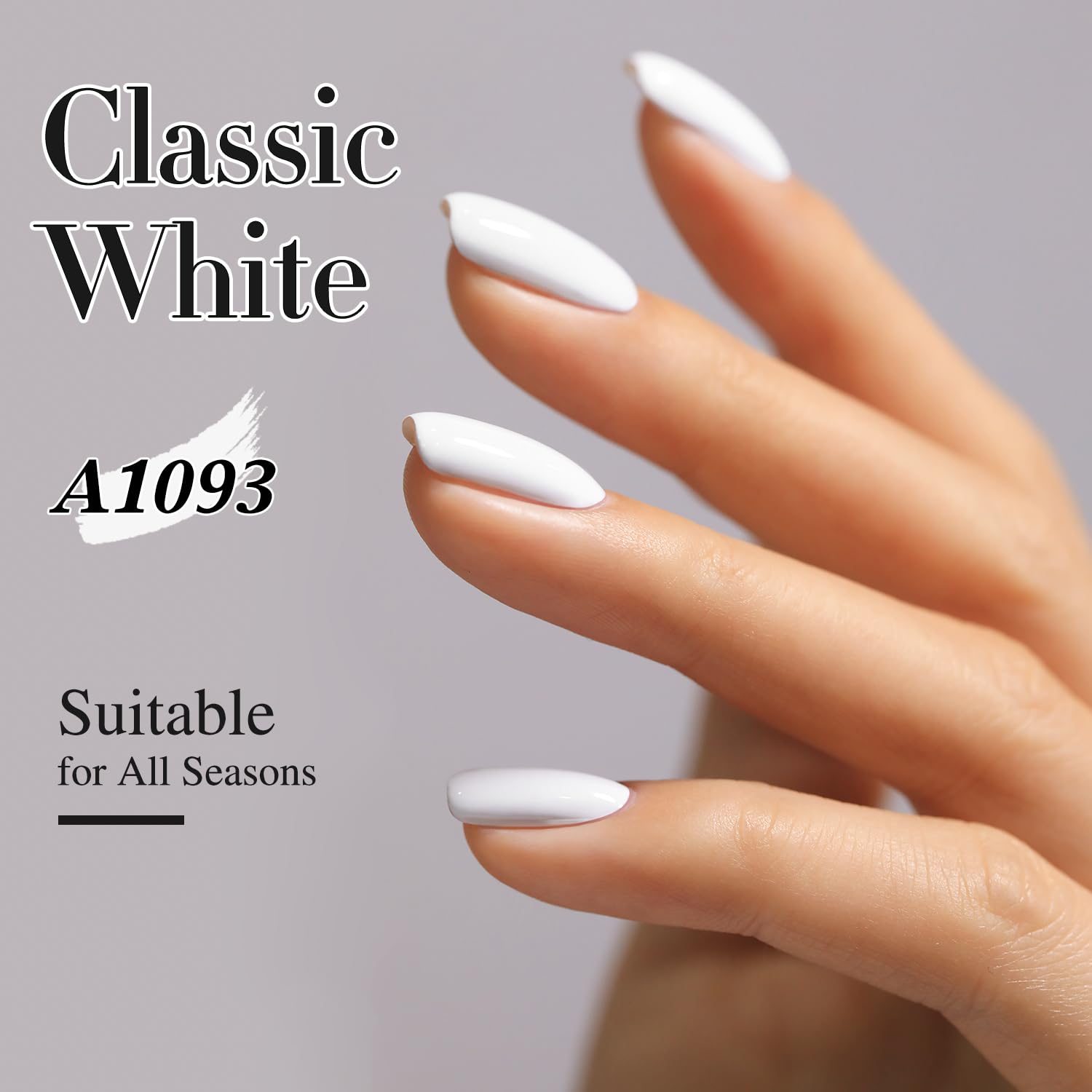 Double Rhythm color swatch reveals the pure sheer white shade for preview.