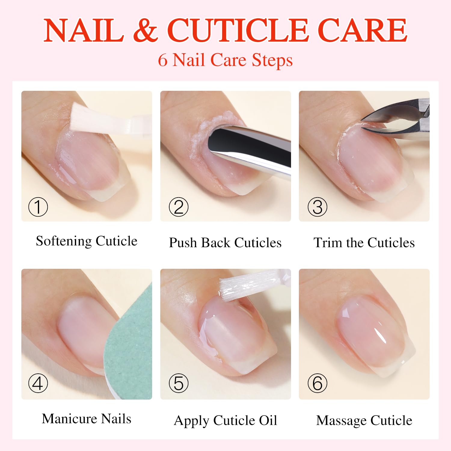 Double Rhythm Cuticle Oil droplet dispensing for easy use.