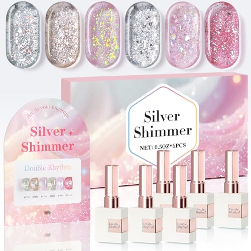 Double Rhythm display board with swatches to plan your manicure.
