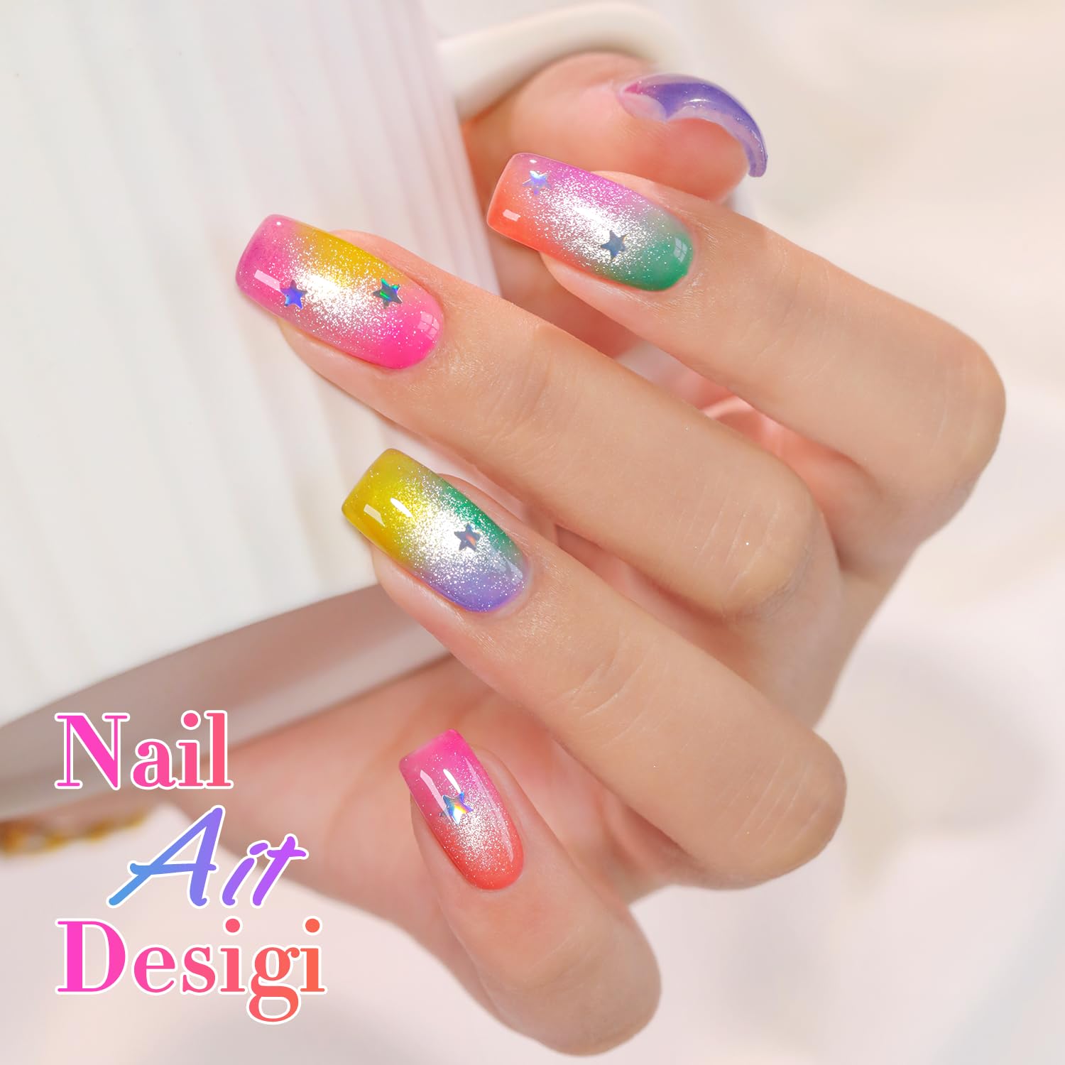 Double Rhythm at home nail kit packaging shown for convenient DIY sessions.
