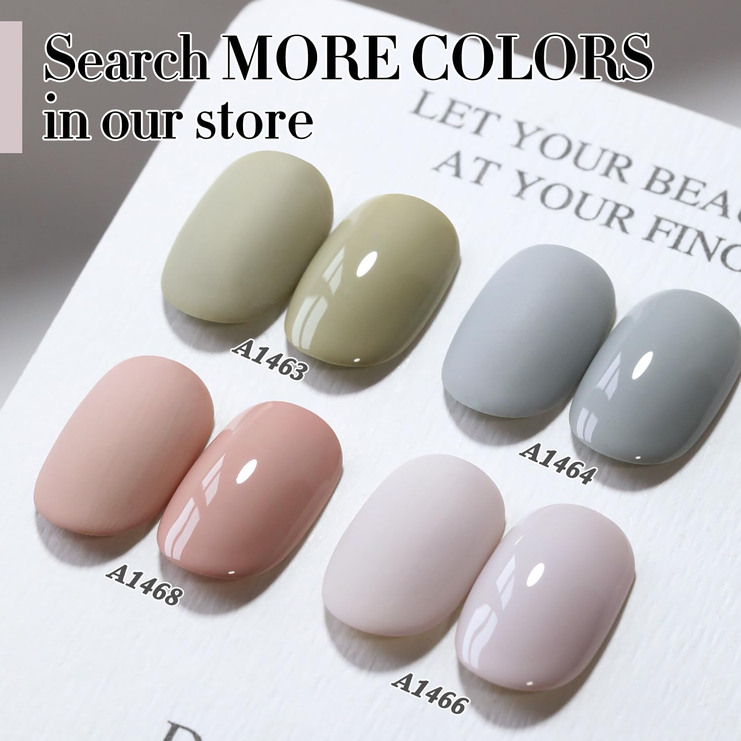 Double Rhythm gel polish easy for beginners with base and top coats.