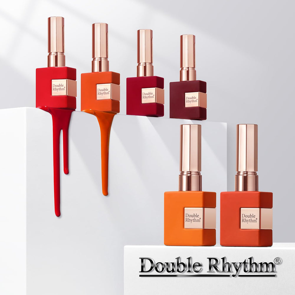 Double Rhythm easy-application gel polish assists beginners in even color results.