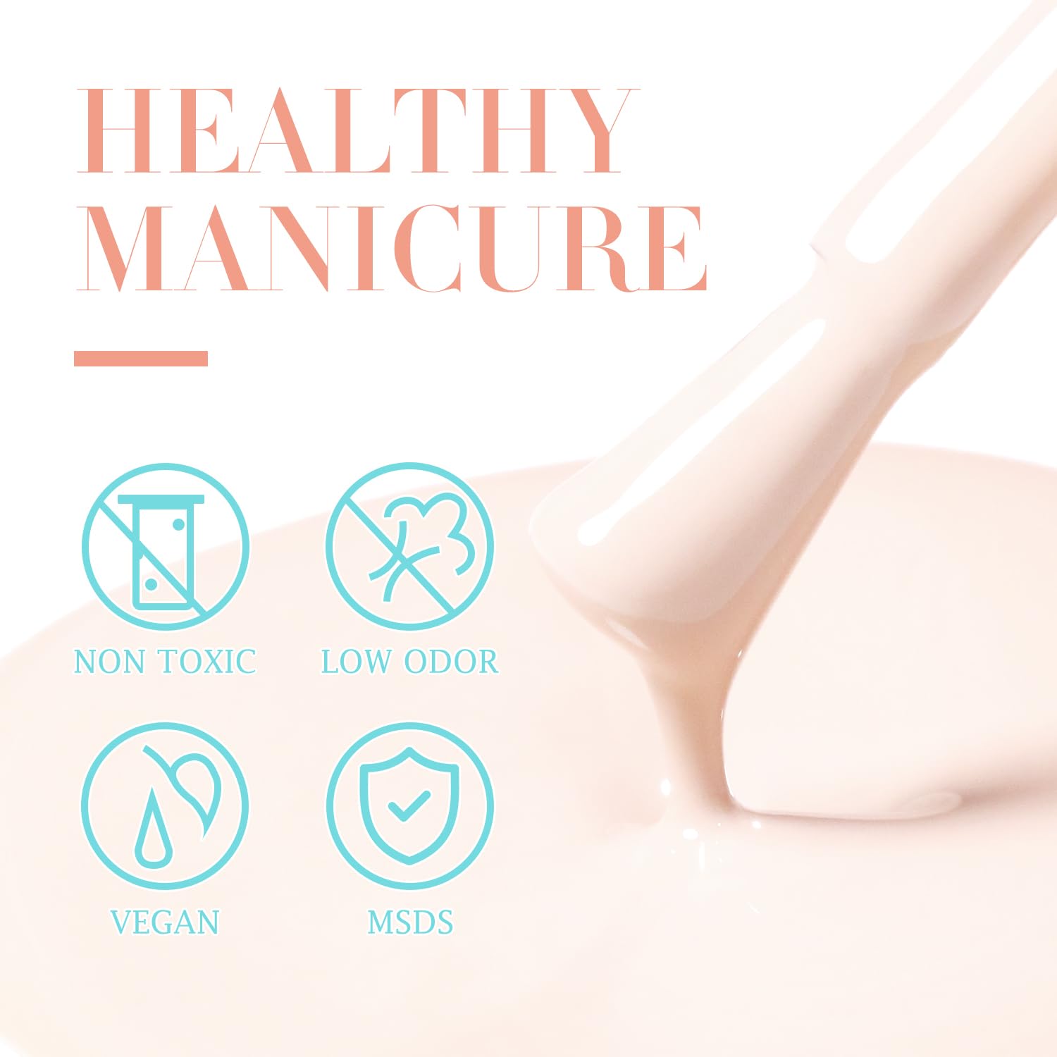 Beginner-friendly application of Double Rhythm gel polish at home.