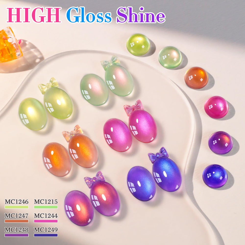 Crystal-clear glass bottle displaying vivid color and shine