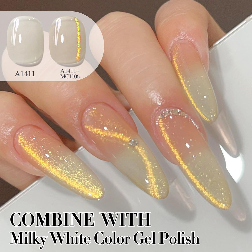 Double Rhythm gel polish application steps demonstrate easy curing.