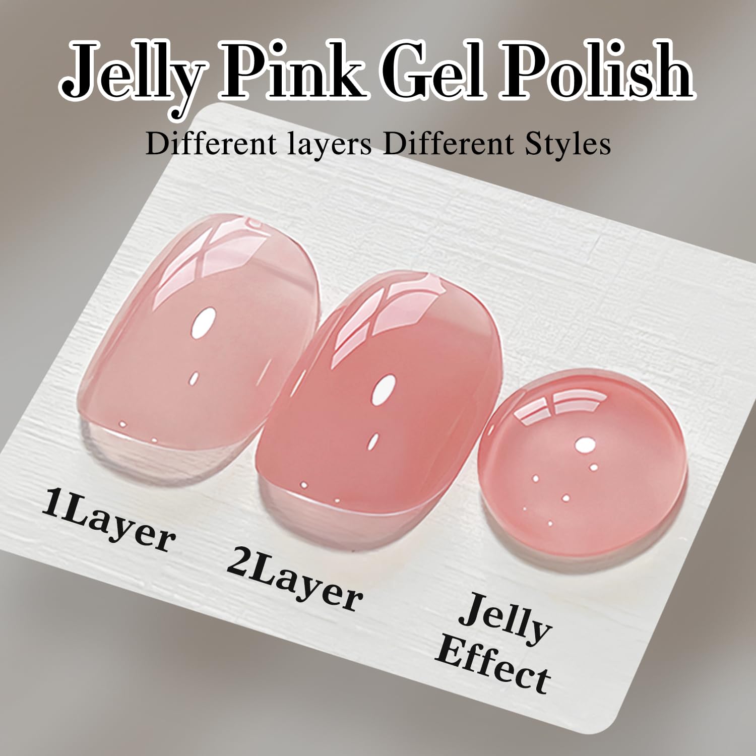 Double Rhythm gel polish brush applying color on swatch with smooth glide