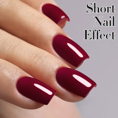 Close-up of Double Rhythm gel polish brush for smooth, easy application.