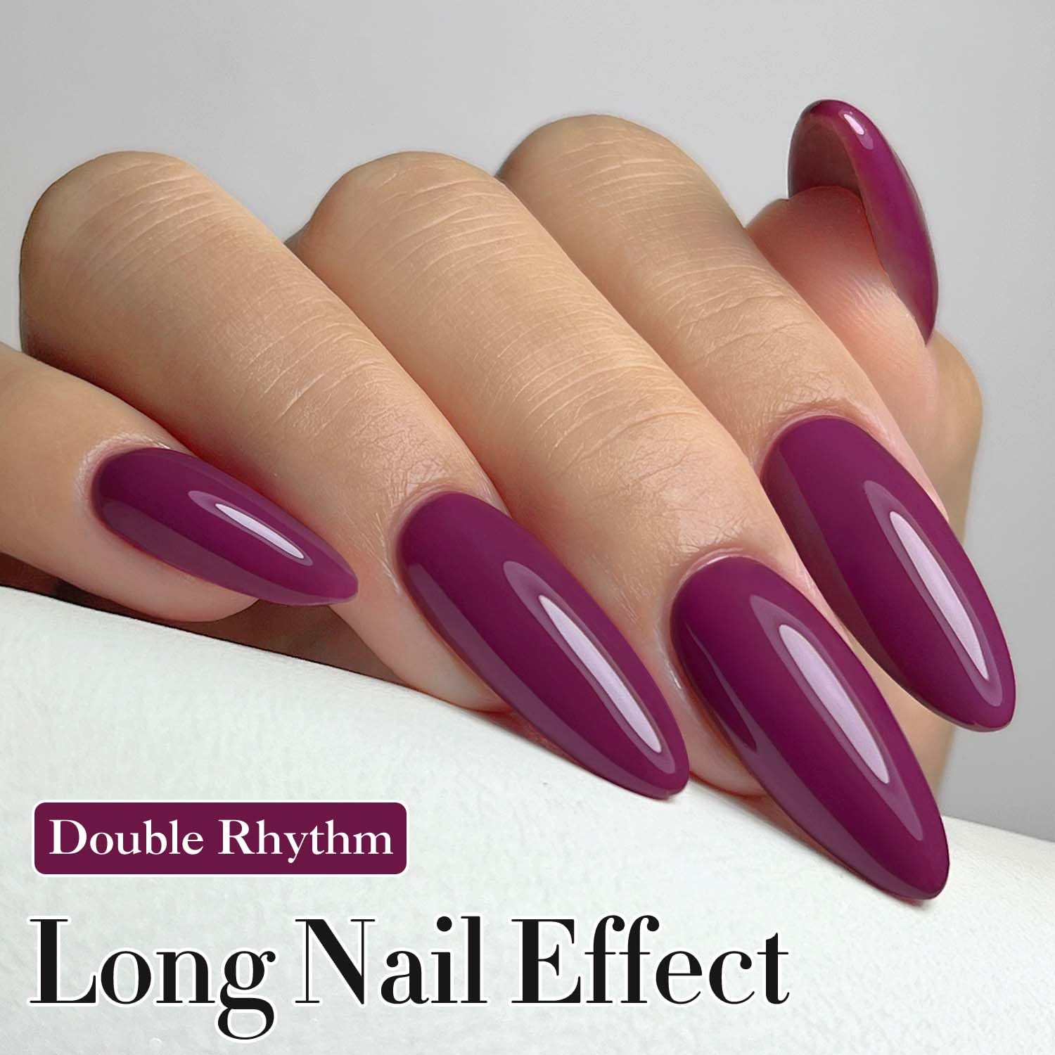 Close-up of cap highlights secure bottle design for precise manicures.