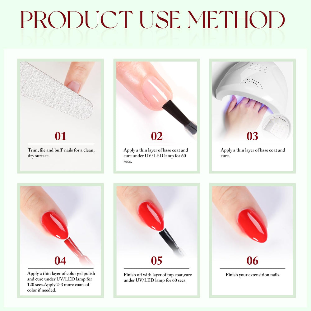 Double Rhythm gel polish streak-free finish for confident DIY nails.