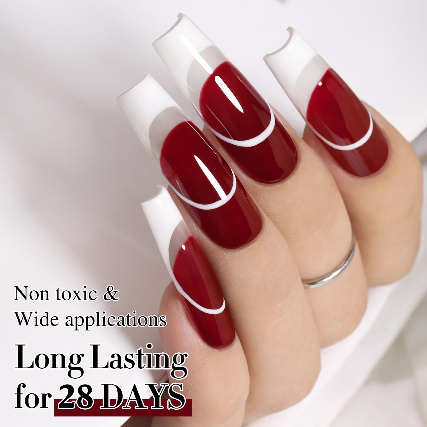 Gift-ready Double Rhythm jelly gel polish set for nail art lovers