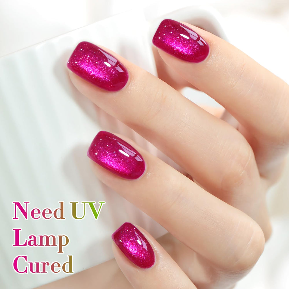 Double Rhythm gift-ready packaging featuring Pitaya Purple polish