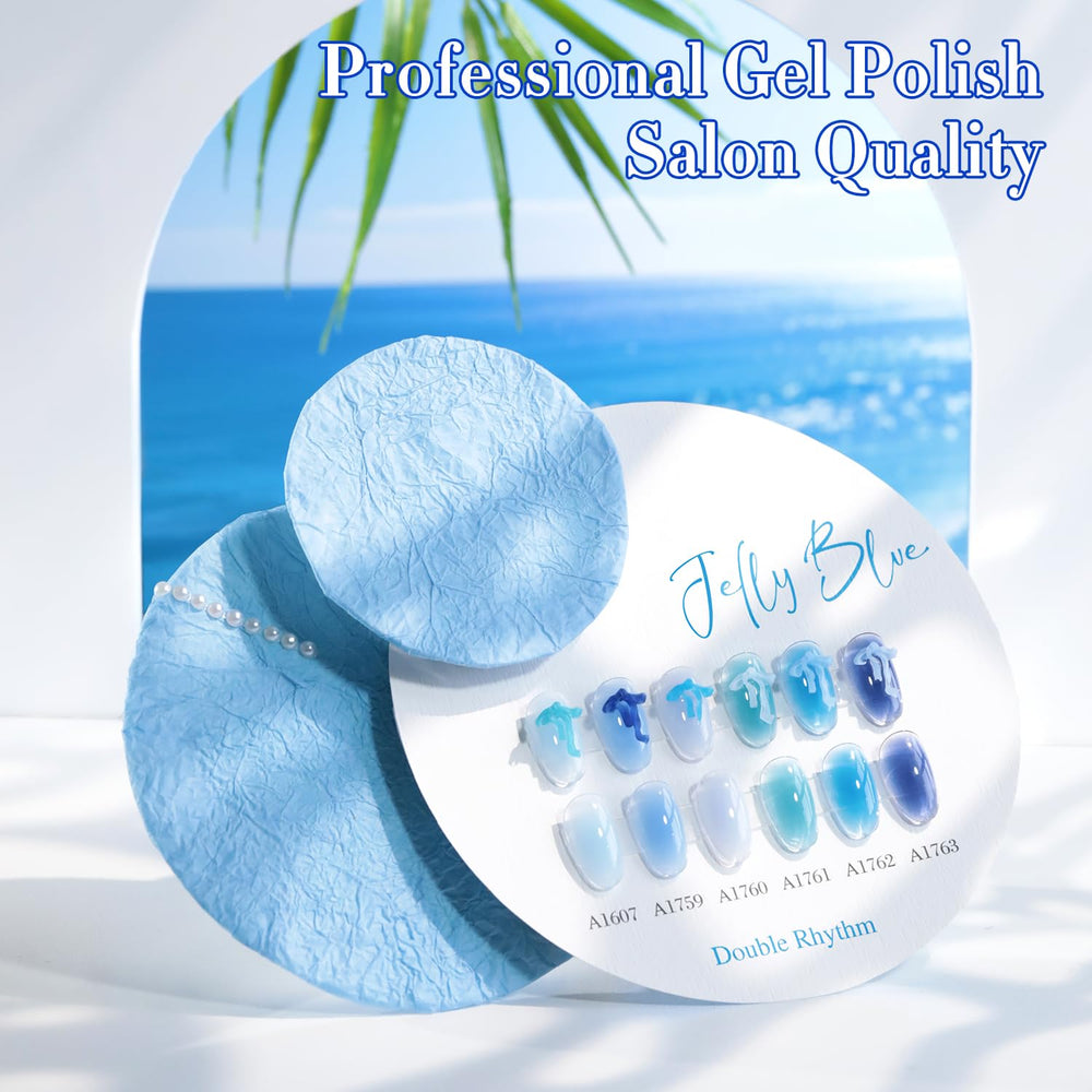 Double Rhythm gift-ready gel polish set appeals for birthdays or holidays.