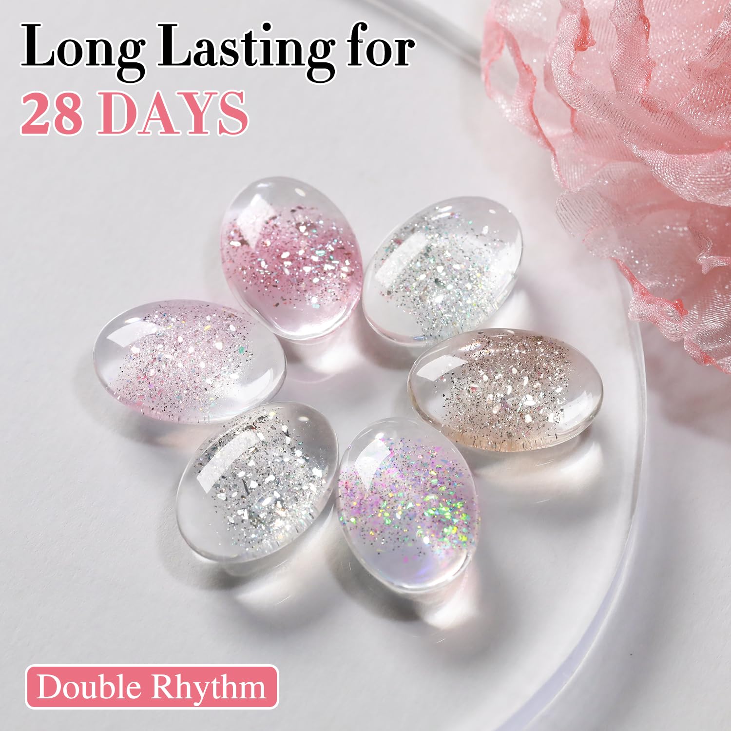 Double Rhythm gift-ready nail polish set for celebrations.