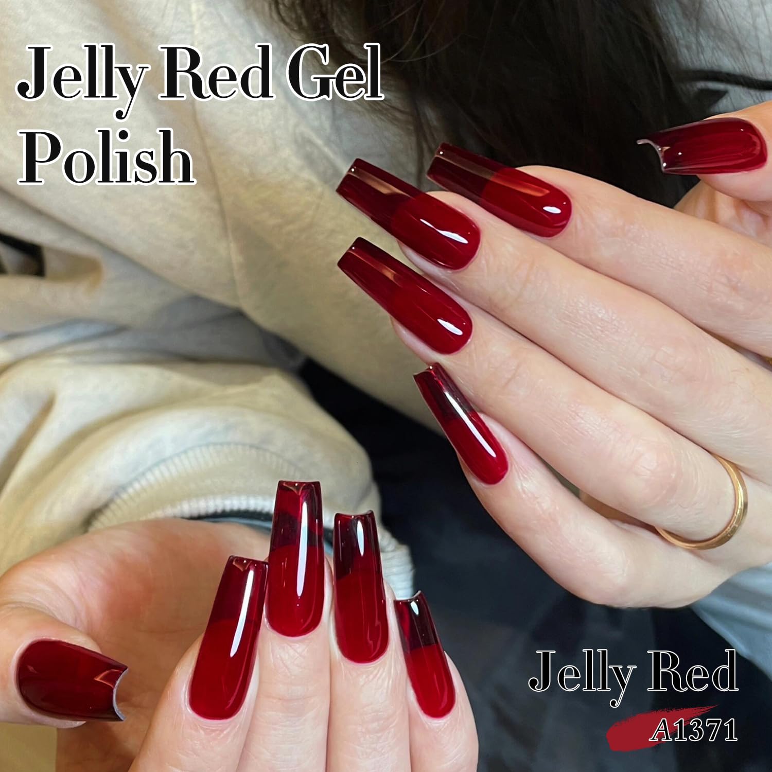 Gift-ready Double Rhythm packaging suggests a thoughtful present for nail lovers.