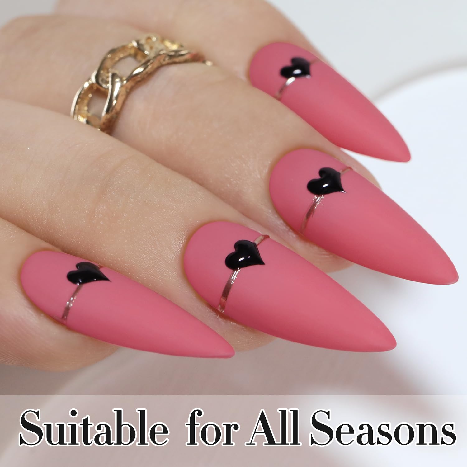 Gift-ready Double Rhythm rose pink nail polish set for nail art lovers