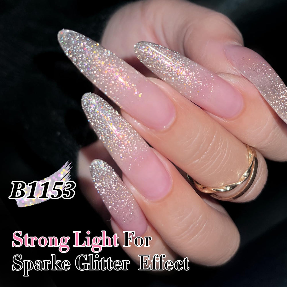 Double Rhythm pink B1153 base and top coat duo for lasting manicure.