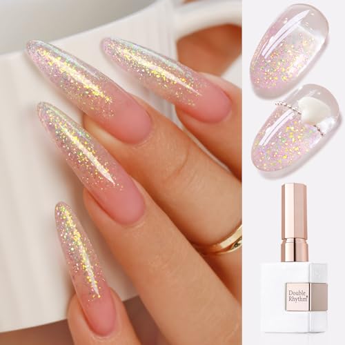 Double Rhythm Pink B1161 bottle cap close-up with gold handle