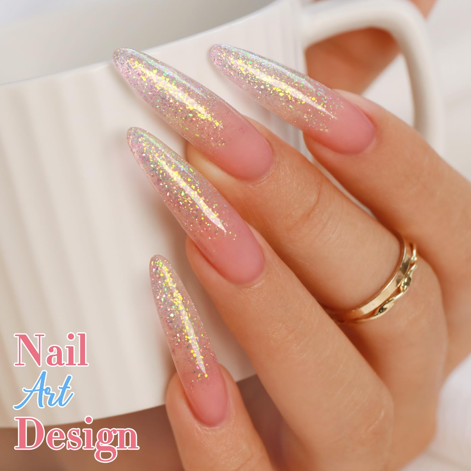 Double Rhythm Pink B1161 gift-ready packaging for nail lovers