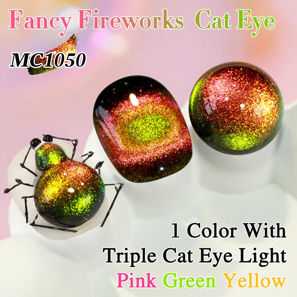 Double Rhythm holographic glitter gel close-up for radiant nail shine