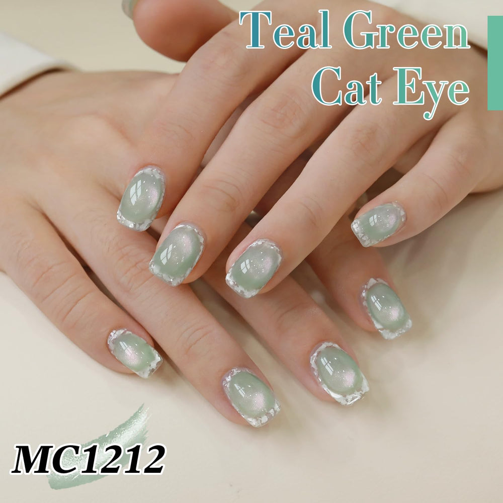 Double Rhythm holographic glitter finish adds radiant sparkle to manicure