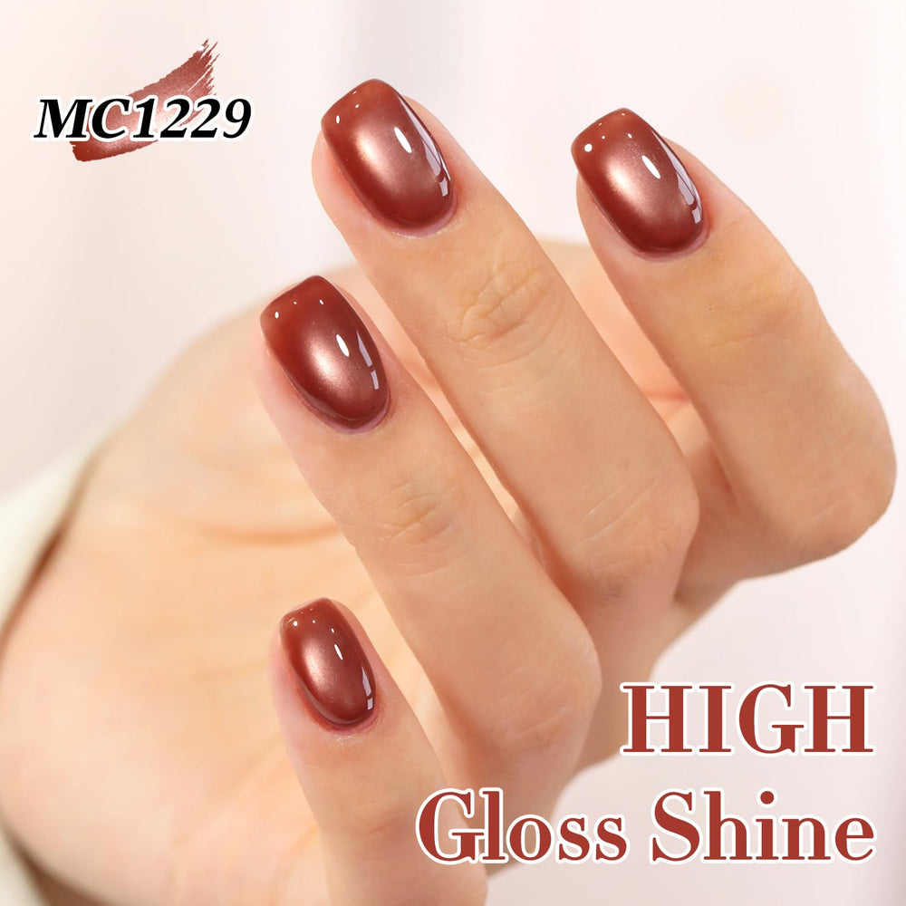 Gift-ready packaging of Double Rhythm Jelly Glass Cat Eye polish
