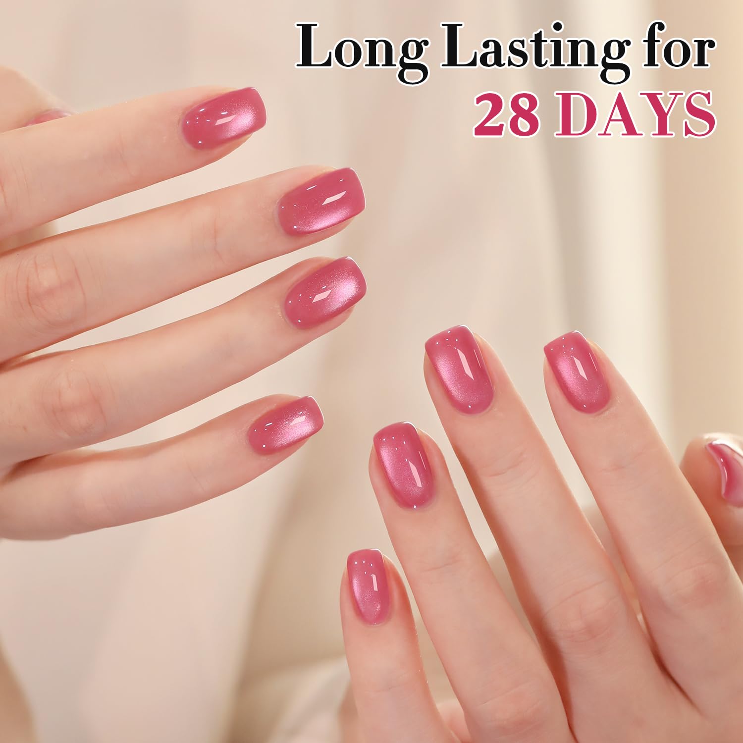 Double Rhythm LED curing step shows 60 to 120 seconds for quick manicures
