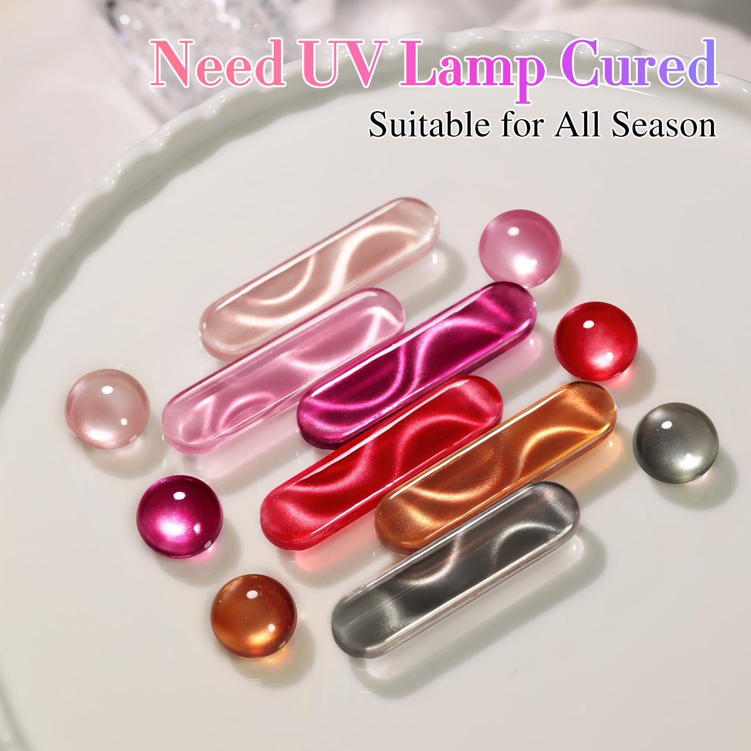 Double Rhythm easy application requires LED/UV cure 60-120 seconds