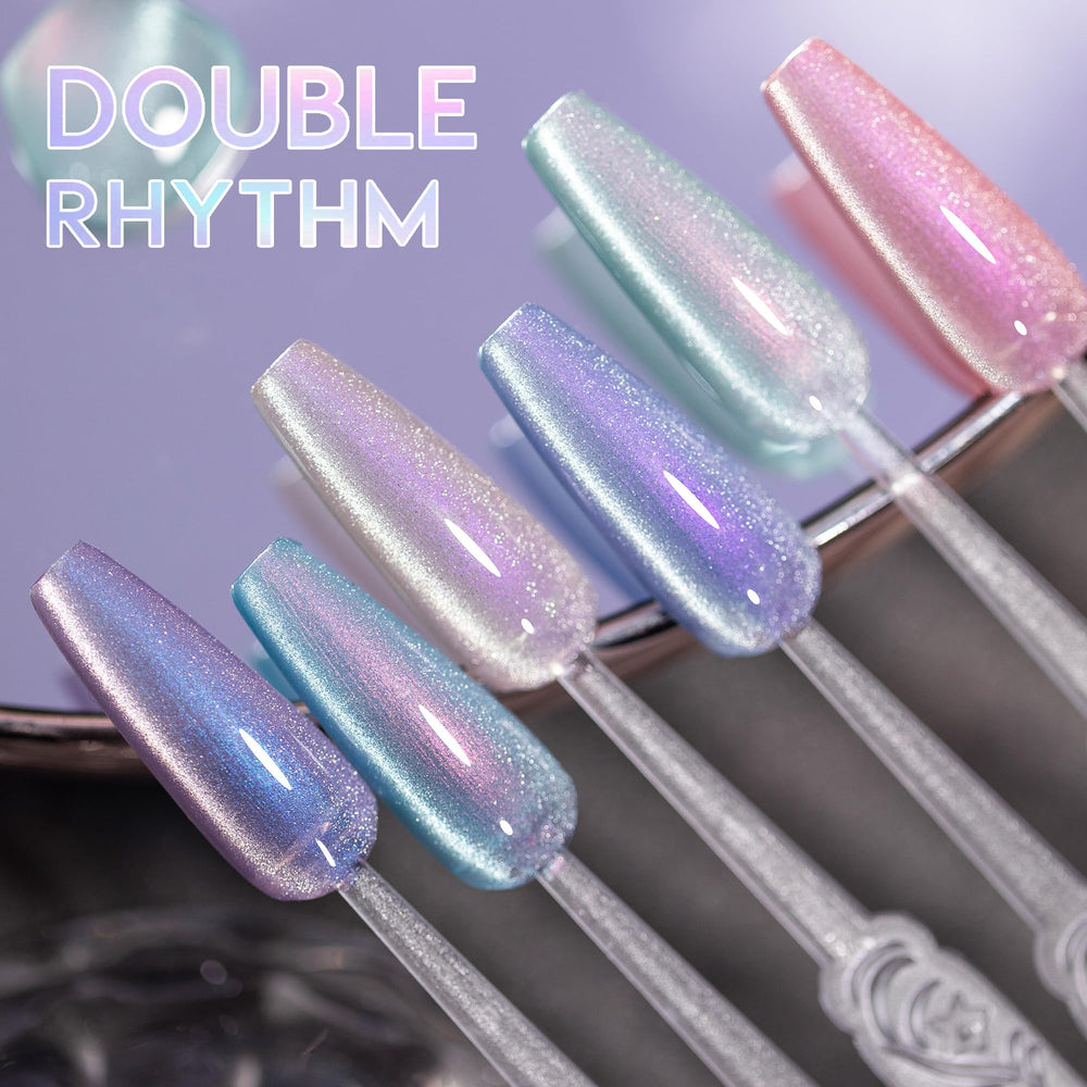 Double Rhythm kit supports quick LED/UV curing in minutes.