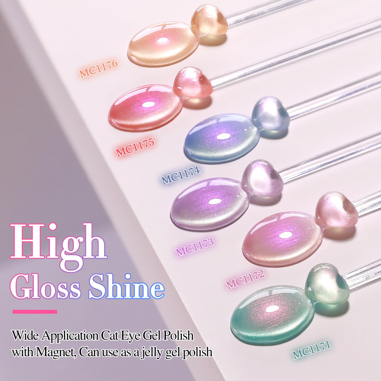 Double Rhythm LED curing demo illustrates quick, even cures.