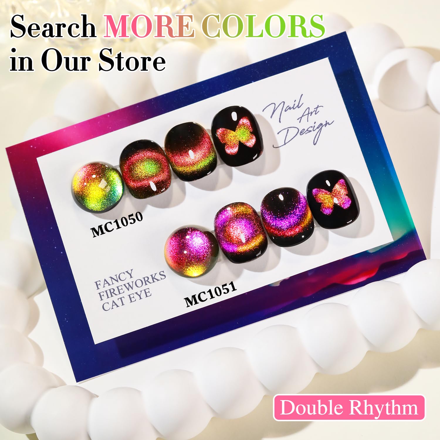 Double Rhythm LED/UV curing instructions for fast results