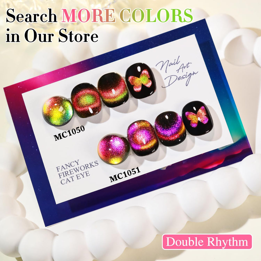 Double Rhythm LED/UV curing instructions for fast results