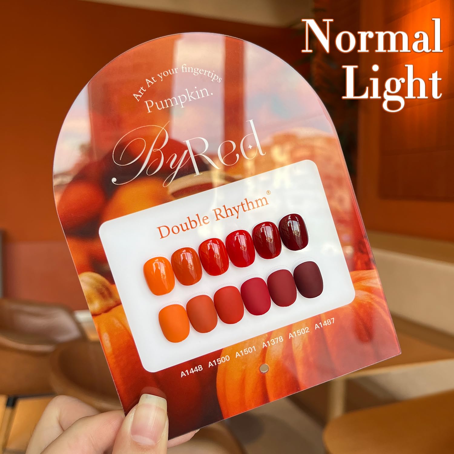Double Rhythm LED/UV curing guidance illustrates quick 60–120 second dry time.