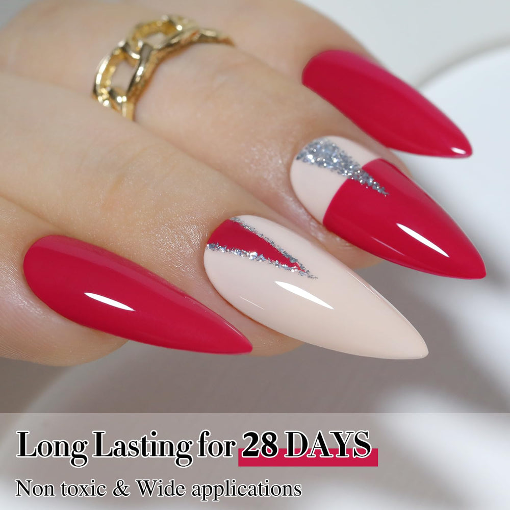 Double Rhythm long-lasting gel polish for durable nail color at home.