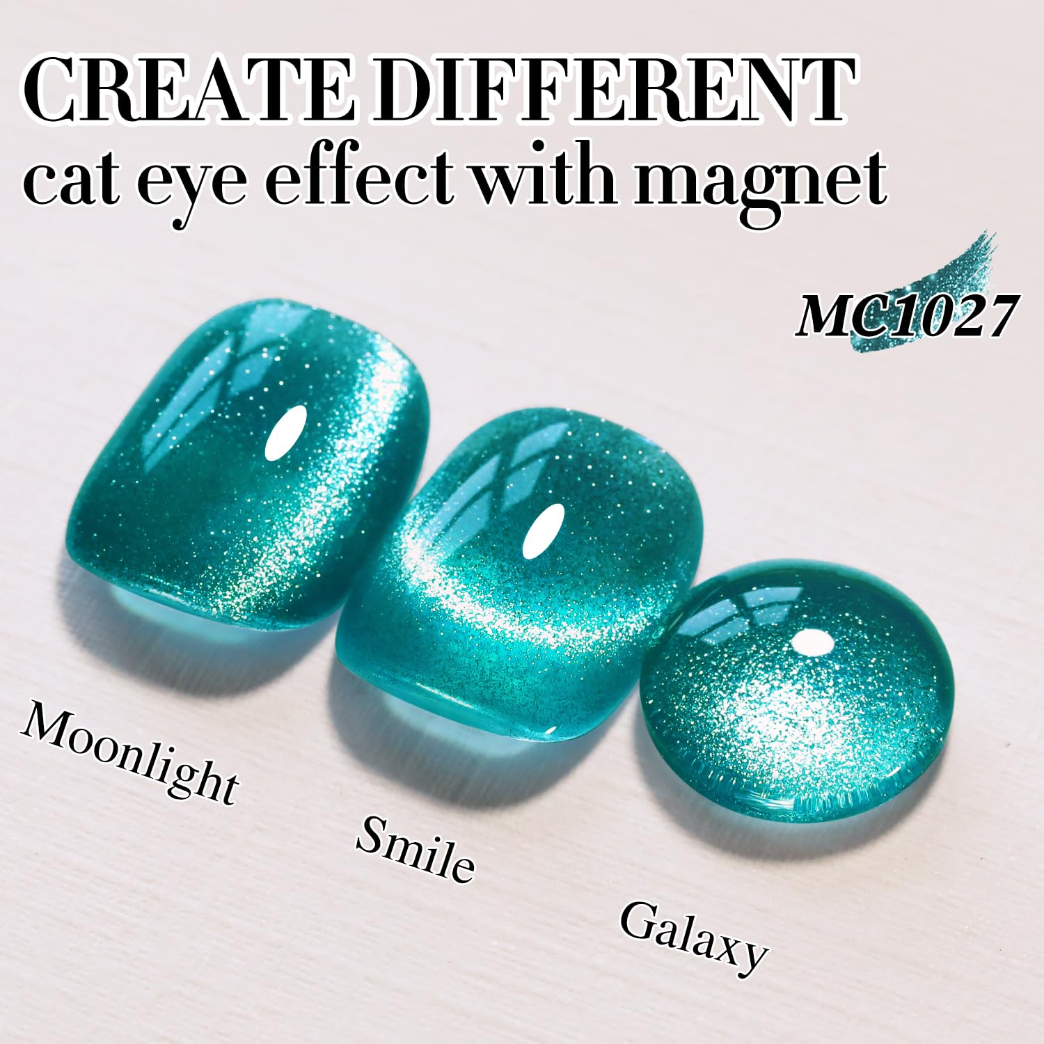 Double Rhythm magnetic shift on nails demonstrates shimmering depth.
