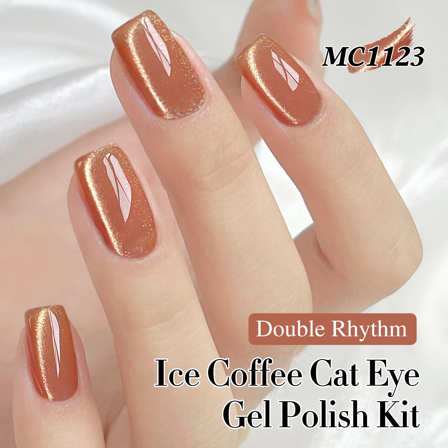 Double Rhythm magnetic tool enables cat-eye effects on nails