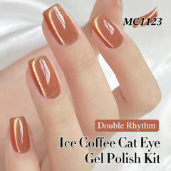 Double Rhythm magnetic tool enables cat-eye effects on nails