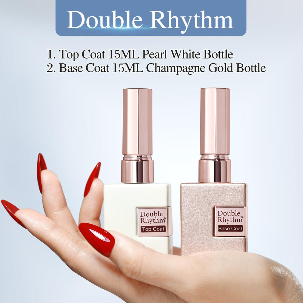 Double Rhythm at‑home nail art setup enables DIY gel designs
