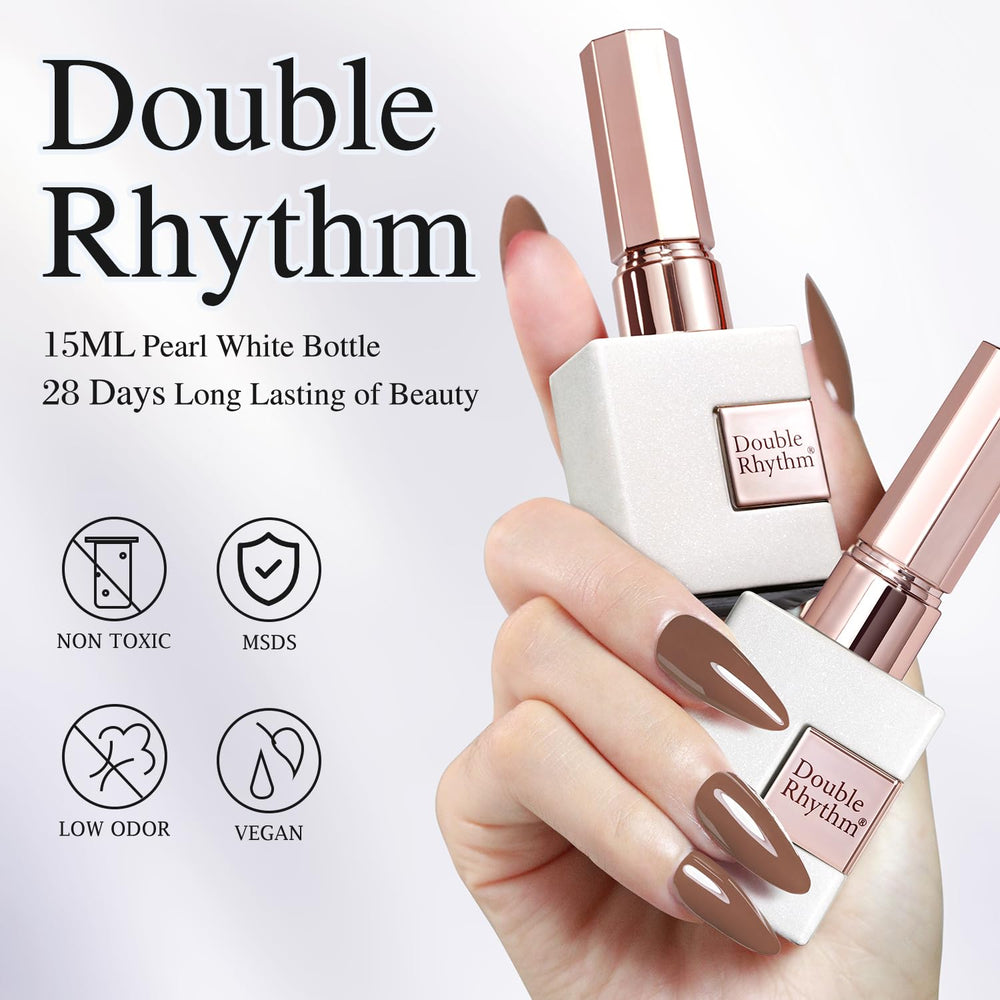 Double Rhythm nail-art essentials for DIY manicures.