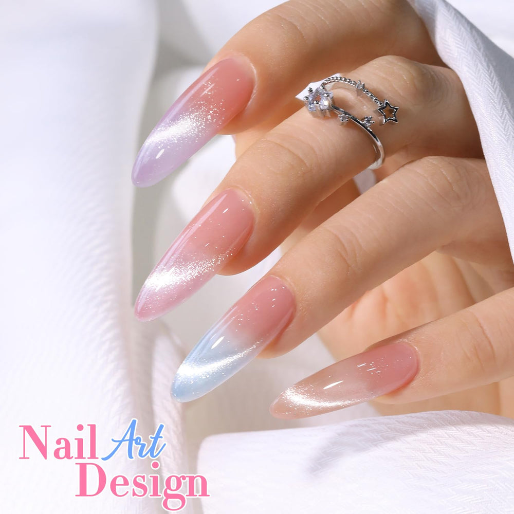 Double Rhythm nail-art-ideas-at-home shows versatile designs for family and friends.
