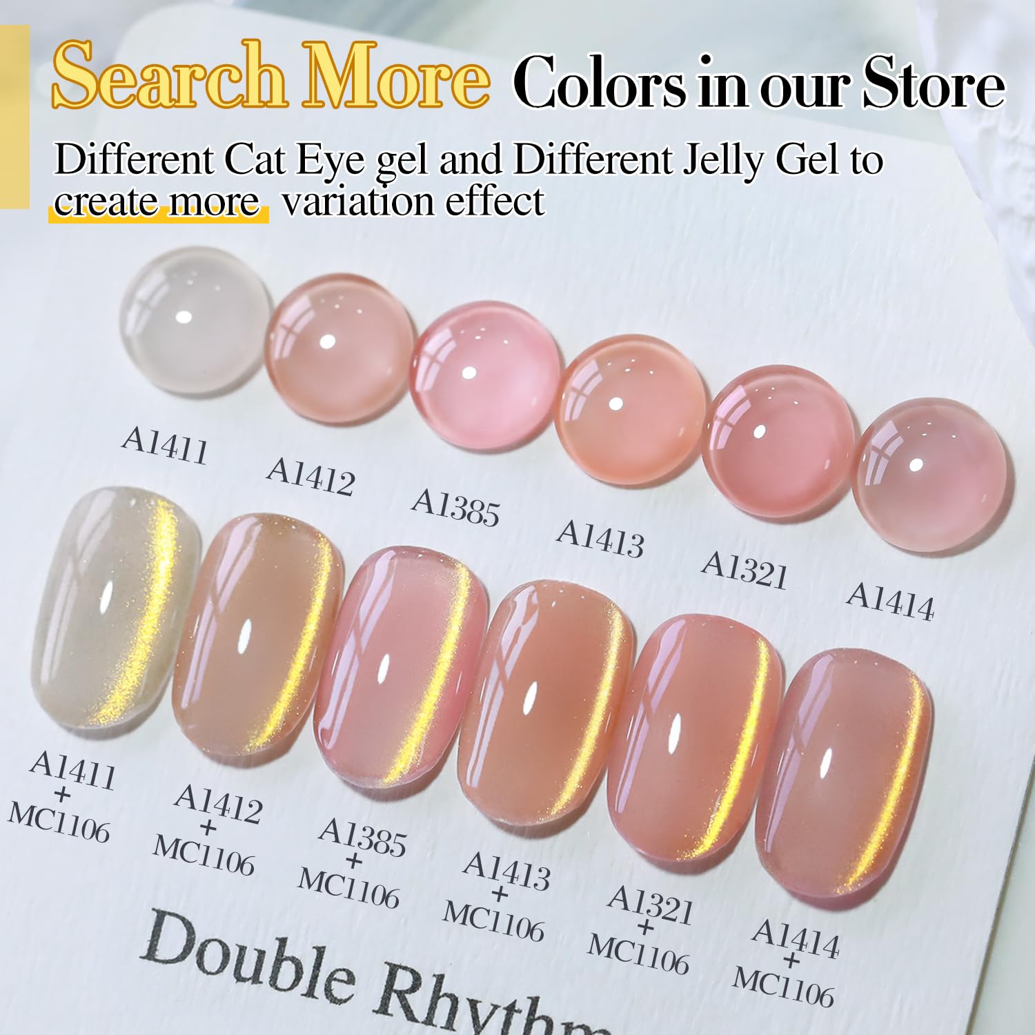 Double Rhythm nail art ideas for at-home DIY sessions.