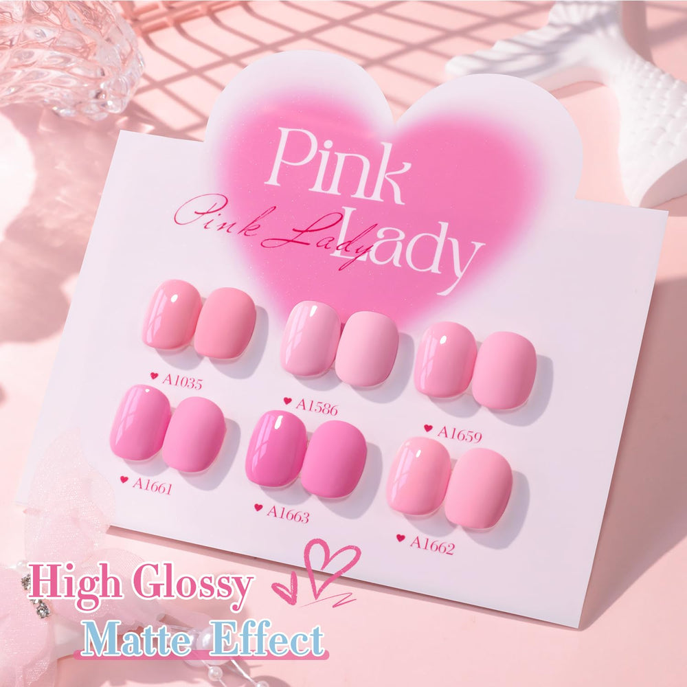 Double Rhythm nude-pink swatches illustrate versatile neutral manicure ideas.