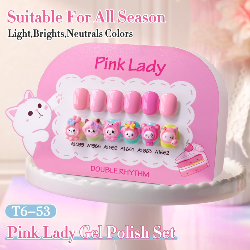 Double Rhythm non-toxic gel polish formula noted for safer use.